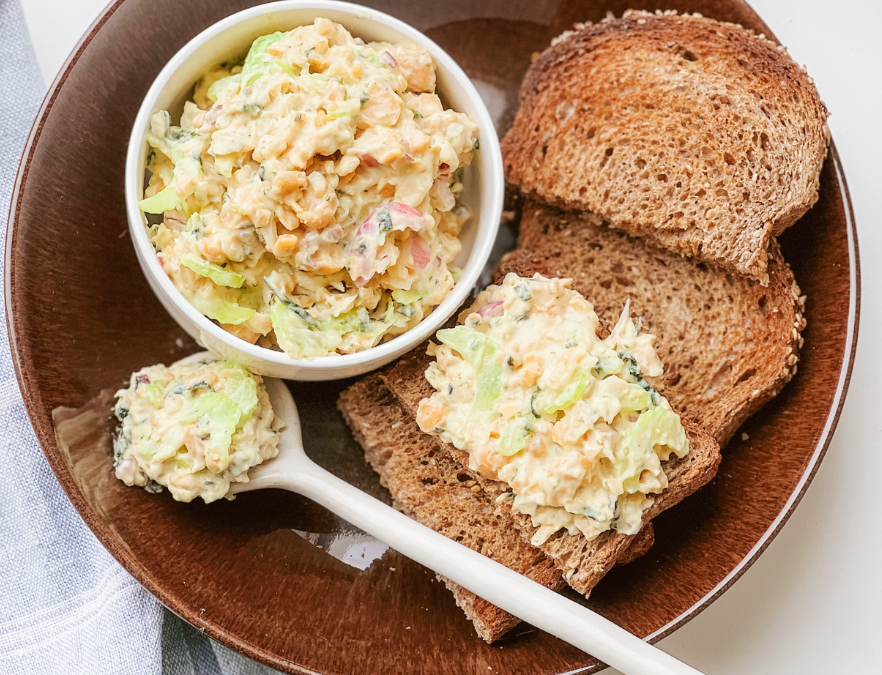 Plantaardige tonijnsalade