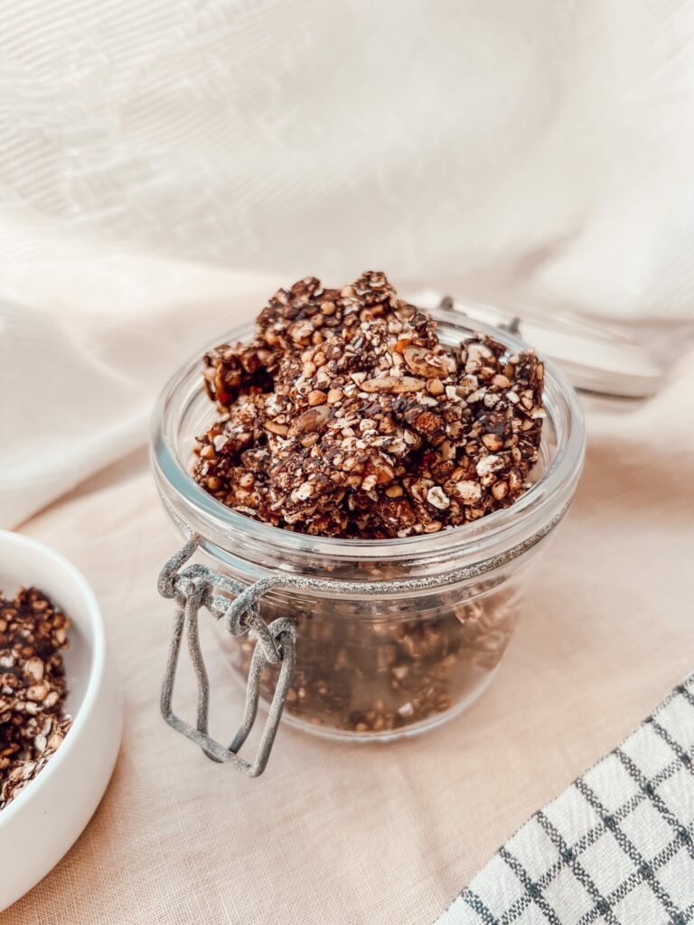 chocolade-zeezout-granola