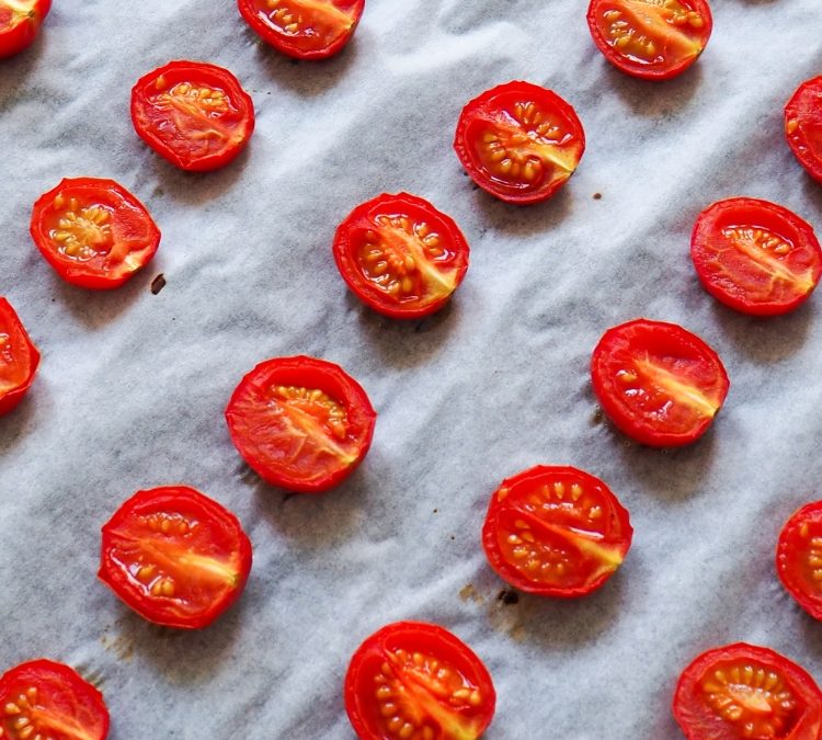 Semi-gedroogde tomaten