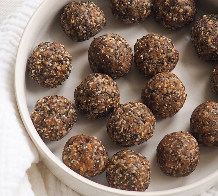 Cookie dough energy balls